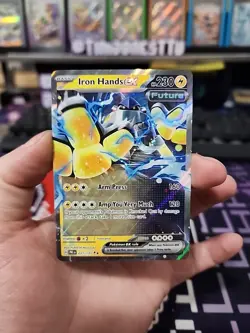 Iron Hands Ex 31/131 Pokemon TCG S&V Prismatic Evolutions Double Rare Holo NM - Image 1