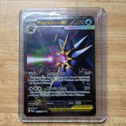 Pokemon Mega Starmie EX 330 HP Jetting Blow Nebula Beam Rare Holo POR 118/088 - Image 1