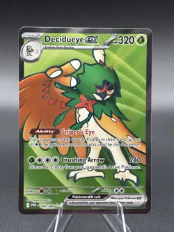 Nintendo Pokemon TCG Decidueye EX 100/088 Ultra Rare Holo Stage 2 320 HP - Image 1