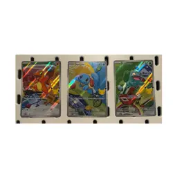 Pokemon First Partner Illustration Collection Series 1 Kanto Gen 1 Starters Set - Image 1