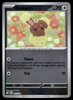 BUNEARY 107/132 COMMON MEGA EVOLUTION POKEMON - Image 1