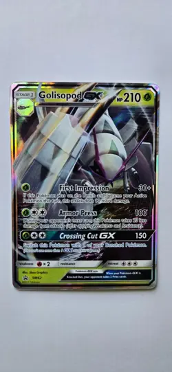 Golisopod GX - SM62 Holo Promo Sun & Moon Promo Pokemon Holo Near Mint - Image 1