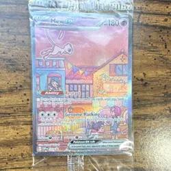 Pokemon Mew ex 053 Sv: Scarlet & Violet Promo Holo EX 180 HP English - Image 1