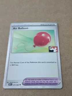 Air Balloon 079/086 Pokemon Play Stamp Prize Pack Holo Black Bolt NM - Image 1