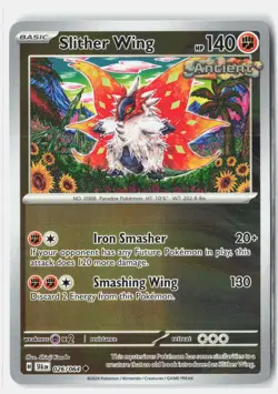 Slither Wing 026/064 Shrouded Fable Pokemon Reverse Holo NM Shinji Kanda - Image 1