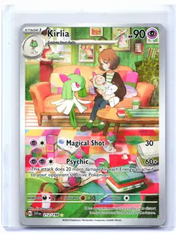 2023 Pokemon—Kirlia #212/198 Scarlet & Violet Base Set—Illustration Rare [HP] - Image 1
