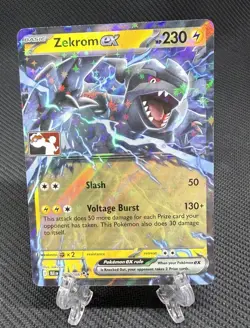 Zekrom ex 034/086 Pokemon Play! Prize Pack Series 8 Play Stamp - Image 1