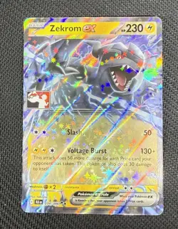 Zekrom ex 034/086 Pokemon Play! Prize Pack Series 8 Play Stamp - Image 2