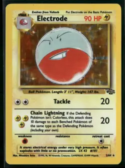 1999 Pokemon Jungle Electrode 2/64 Holo Rare NM - Image 1