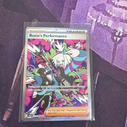 Pokemon TCG Roxie's Performance 121/086 Chaos Rising SIR - Image 1