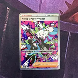 Pokemon TCG Roxie's Performance 121/086 Chaos Rising SIR - Image 3