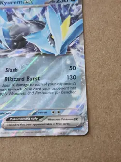 Kyurem ex 028/086 Pokemon Prize Pack Play Stamp Black Bolt NM - Image 5