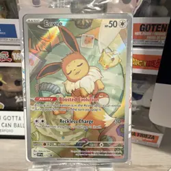 Pokemon Eevee 173 SV Scarlet & Violet Promo Holo Basic 50 HP Reckless Charge - Image 1