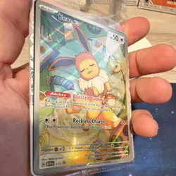 Pokemon Eevee 173 SV Scarlet & Violet Promo Holo Basic 50 HP Reckless Charge - Image 3