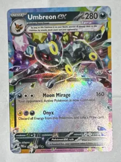 Umbreon ex 060/131 SV: Prismatic Evolutions Holo Full Art EX Double Rare Eng - Image 1