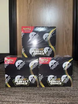 Pokemon Perfect Order Booster Box Lot of 3 Sealed - Image 1