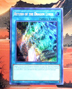 YuGiOh! Return of the Dragon Lords LCKC-EN074 Unlimited NM SCR - Image 1