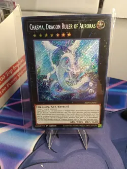 🔥Chasma, Dragon Ruler of Auroras #ALIN-EN047 YuGiOh 1st Ed. Secret Rare Holo🔥 - Image 1