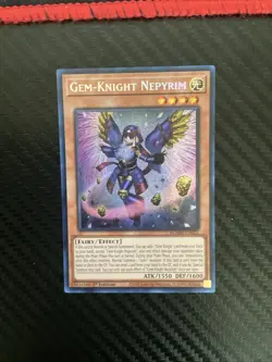 Yugioh Gem-Knight Nepyrim BLMM-EN021 Secret Rare NM - Image 1