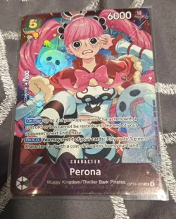 Extra Grand Battle Perona OP14-033 Alt Art One Piece Card Game Sealed English - Image 1
