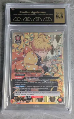 Union Arena Demon Slayer Vol.1 Zenitsu Agatsuma SR 2 Star - Image 1