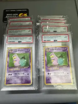 1997 Pokemon Japanese Rocket #80 Dark Slowbro - HOLO PSA 9 MINT - Image 4