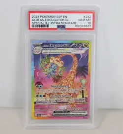 PSA 10 Alolan Exeggutor ex 242/191 SIR 2024 Pokemon Surging Sparks - Free Ship - Image 1