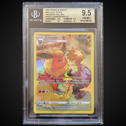 BECKETT [9.5] Flareon - Brilliant Stars - #TG01 [Pokemon TCG] - Image 1