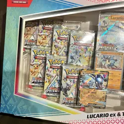 Pokemon Prismatic Lucario Ex & Tyranitar Ex Premium Collection New Sealed - Image 2