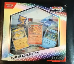 Pokemon Scarlet & Violet Prismatic Evolutions Poster Collection Factory Sealed - Image 1