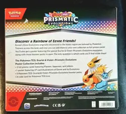 Pokemon Scarlet & Violet Prismatic Evolutions Poster Collection Factory Sealed - Image 2