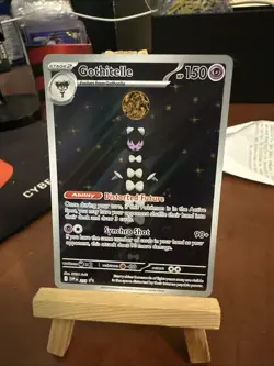 Pokemon TCG Black Bolt & White Flare Gothitelle Tech Sticker Promo SVP 211 - Image 1