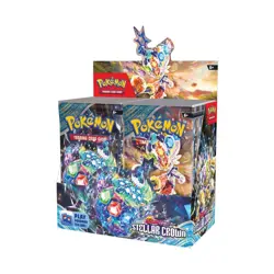 Pokemon TCG: Stellar Crown: Sealed Booster Box of 36 Packs : Scarlet & Violet 07 - Image 1