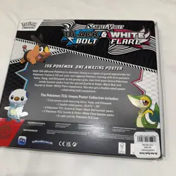 POKEMON SV10.5 BLACK BOLT WHITE FLARE POSTER COLLECTION BOX SEALED - Image 2