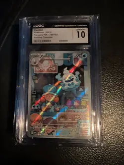 Pokemon TCG Vanillish Paradox Rift 190/182 Holo Illustration Rare CGC 10 Mint - Image 2