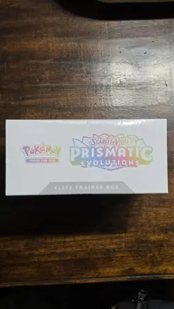 Pokemon Prismatic Evolutions ETB Scarlet & Violet Elite Trainer Box Sealed - Image 2