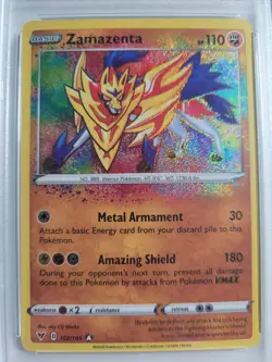 2020 Pokemon TCG - Zamazenta 102/185 - PSA 9 Vivid Voltage - Image 2