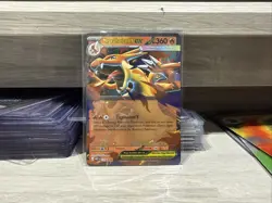 Pokemon Mega Charizard Y EX 030 PROMO Mega Evolution Full Art Holo NM - Image 1