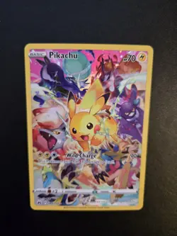 Pikachu (Secret) 160/159 SWSH: Crown Zenith Holo Pokemon - Image 4