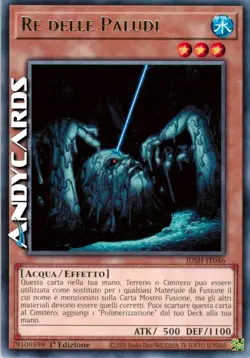 RE DELLE PALUDI (King Of The Swamp) • Rara • JUSH IT046 • 1Ed • Yugioh ANDYCARDS - Image 1