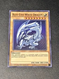 Yugioh: Blue-Eyes White Dragon (Ultra Rare) Limited edition CT13-EN008 - Image 1