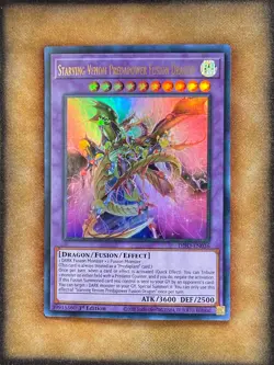 Yugioh Starving Venom Predapower Fusion Dragon DIFO-EN036 Ultra Rare 1st Ed NM - Image 1