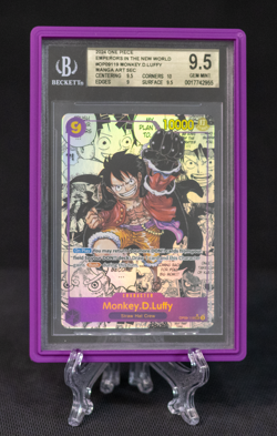 Monkey.D.Luffy (119) OP09-119 Emperors in the New World Manga Rare BGS 9.5 - Image 1