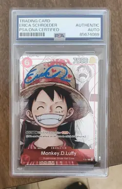 Signed - Monkey.D.Luffy (Alternate Art) - One Piece Promo (OP-PR) P-001 - Image 3