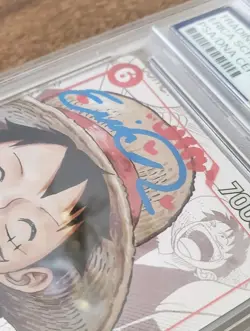 Signed - Monkey.D.Luffy (Alternate Art) - One Piece Promo (OP-PR) P-001 - Image 4