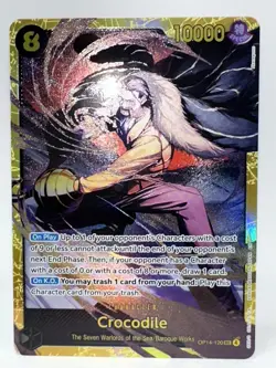 One Piece TCG English OP14-120 Crocodile SEC Foil. NM - Image 2