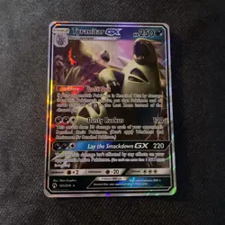 Pokemon Tyranitar GX Holo Card Sun & Moon SM Lost Thunder 121/214 - Image 1