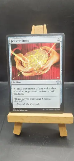 MTG - Fellwar Stone - Dominaria United Commander - Uncommon - Trading Card - Image 1