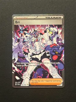 Pokemon Card TCG - Eri 210/162 Temporal Forces - Special Illustration Rare NM - Image 1