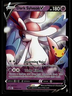 Pokemon TCG SWSH: Sword & Shield Promo Cards #SWSH134 Dark Sylveon V - Image 1